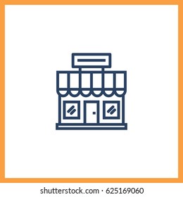 Shopping Store Icon Vector