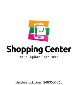 Vector de diseño de logotipo de tienda