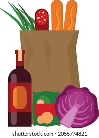 Shopping store, vector illustration design flat