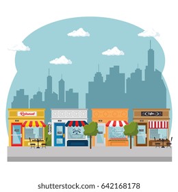 Shopping stores design