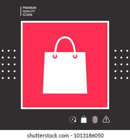 Shopping symbol bag