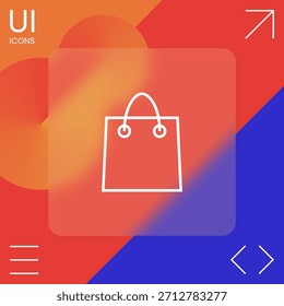 Bolso del símbolo de las compras, Elementos para su diseño