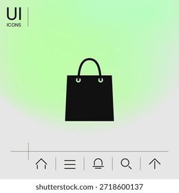 Bolso del símbolo de las compras, Elementos para su diseño