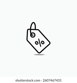 Shopping tag icon. Special offer sign. Discount coupons symbol. Vectorr template