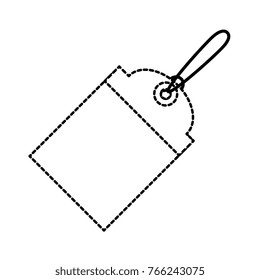 shopping tag isolated icon