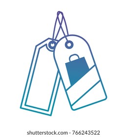 shopping tag isolated icon