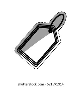 Shopping tag label