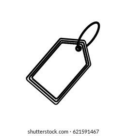 Shopping tag label