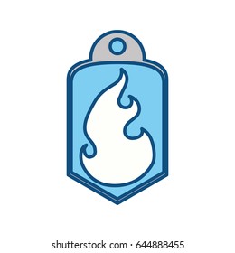 Shopping tag label