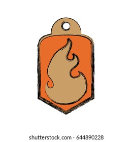Shopping tag label