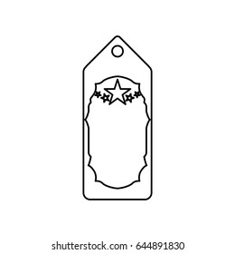 Shopping tag label