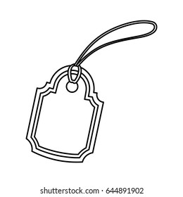 Shopping tag label