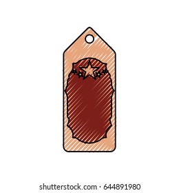 Shopping tag label