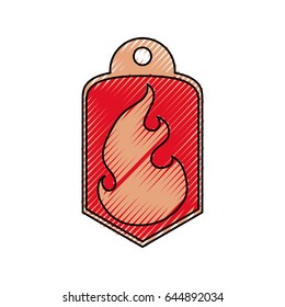 Shopping tag label
