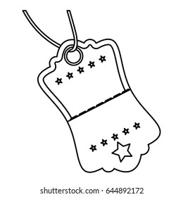Shopping tag label