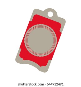 Shopping tag label