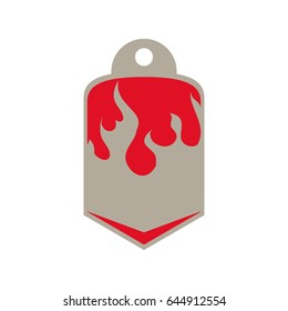 Shopping tag label