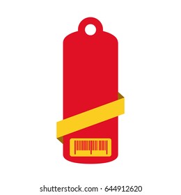 Shopping tag label