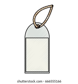 Shopping tag label