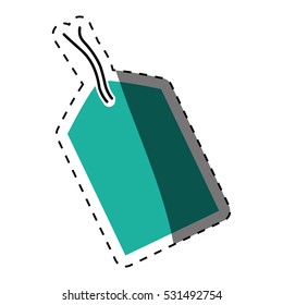 Shopping tag price icon vector illustration graphic design
