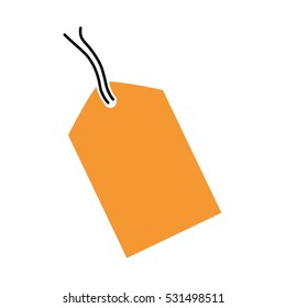Shopping tag price icon vector illustration graphic design