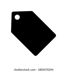 Shopping tags icon vector isolated on white background.