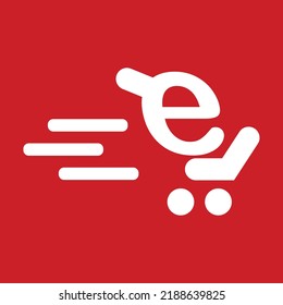 Shopping themed icon design concept