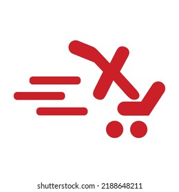 Concepto de diseño de iconos con tema de compras
