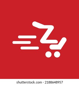 Shopping themed icon design concept