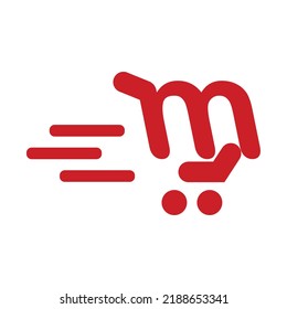 Shopping themed icon design concept