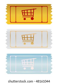 shopping tickets
