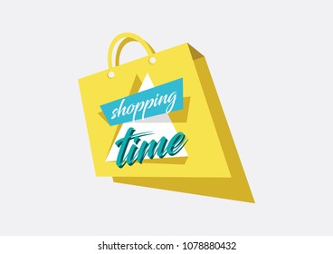 Shopping Time Concept