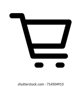 Shopping trolley icon