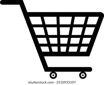 Shopping Trolley icon, Shopping cart icon, shopping cart basket, shopping Trolley