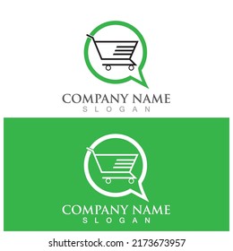 shopping trolley icon vector illustration template design