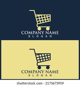 shopping trolley icon vector illustration template design