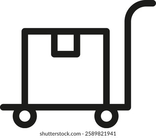 A shopping trolley is a wheeled cart used by customers to carry goods while shopping, typically found in supermarkets or retail stores. It helps with easy transport and convenience during shopping.