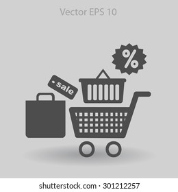 shopping vector icon