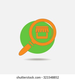 Shopping vector icon