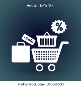 shopping vector icon