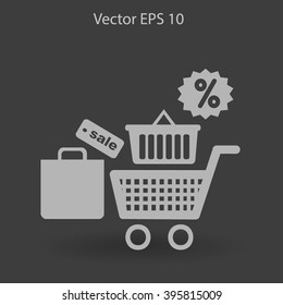 shopping vector icon