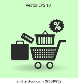 shopping vector icon