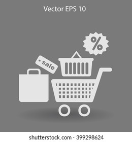 shopping vector icon