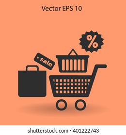 shopping vector icon