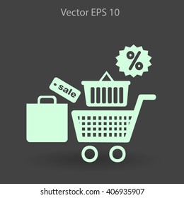 shopping vector icon