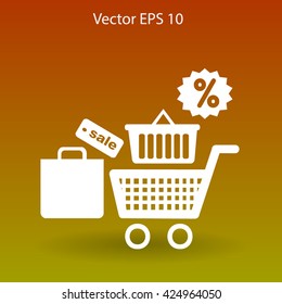shopping vector icon