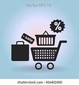 shopping vector icon