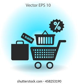 shopping vector icon