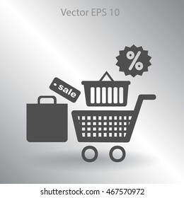 shopping vector icon