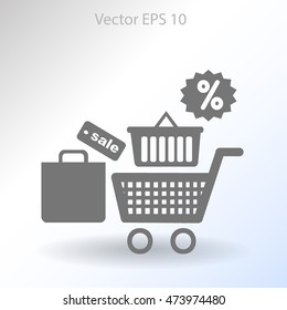 shopping vector icon